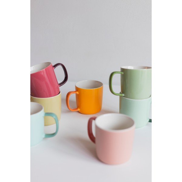 Roosa portselanist kruus 370 ml Mae - ONA-image-4