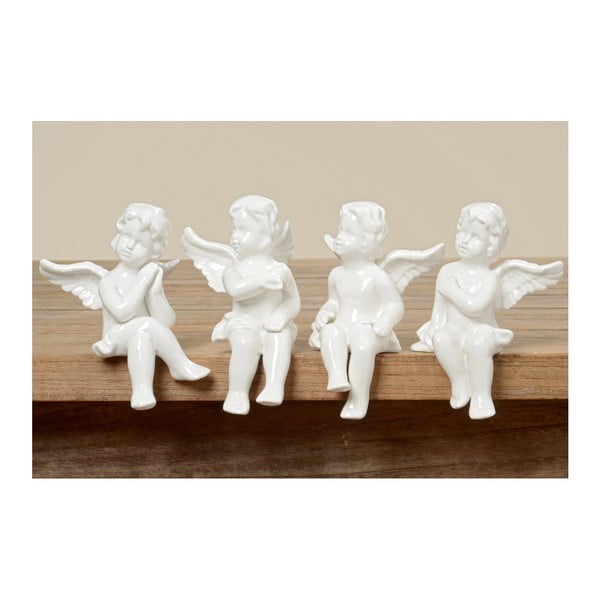 Sada 4 dekorativních andílků Boltze Angel