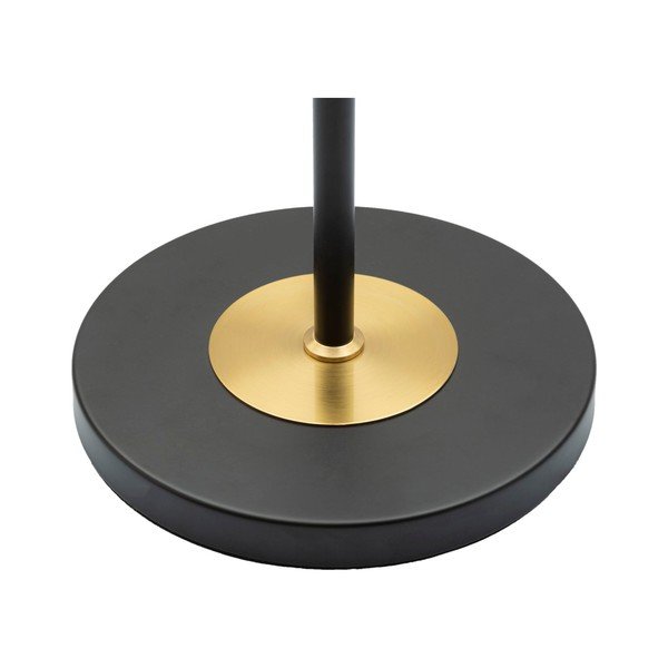 Must/kuldne põrandalamp tekstiilist varjuga (kõrgus 153 cm) Levels - Mauro Ferretti-image-2