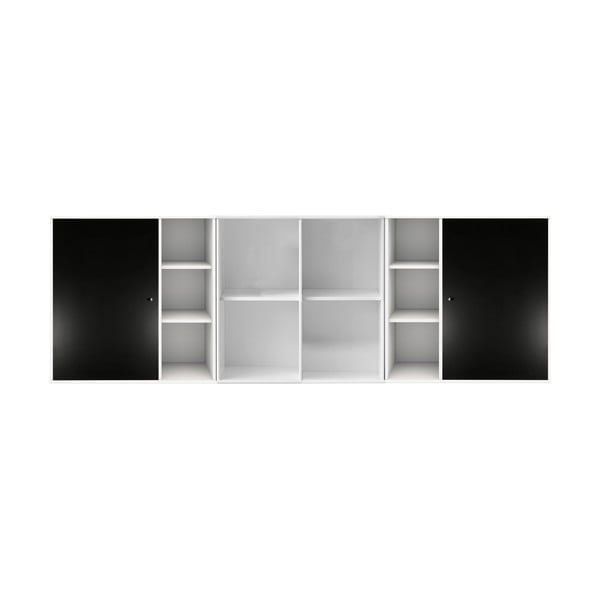 Must-valge seinakirst Hammel , 206 x 69 cm Mistral Kubus - Hammel Furniture