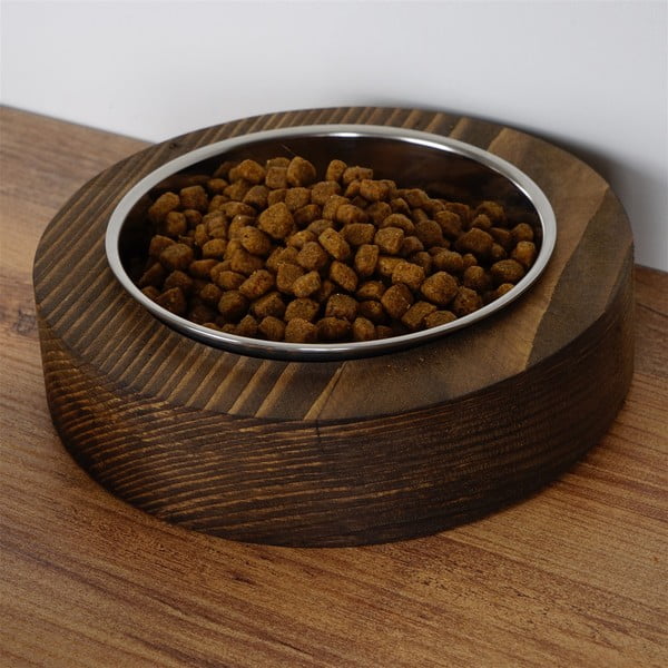 Puidust kauss loomadele ø 17 cm - Kate Louise-image-1