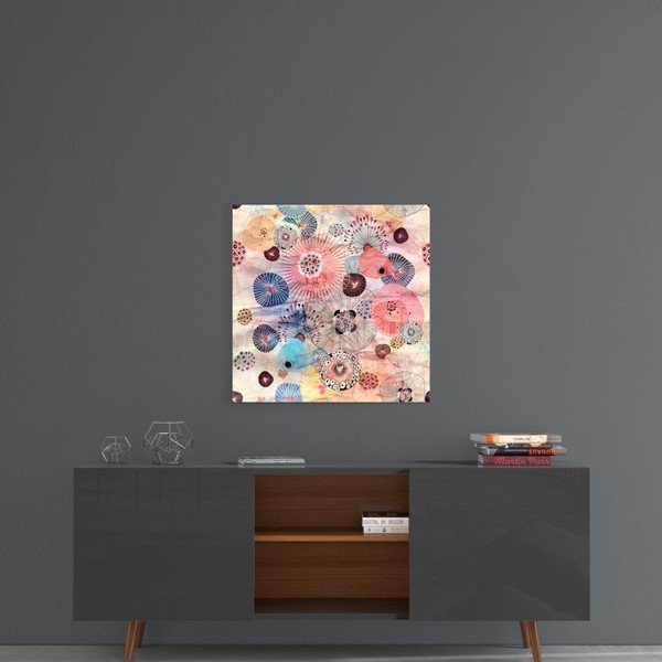 Klaasimaal, 40 x 40 cm Alternative Flowers - Insigne-image-1
