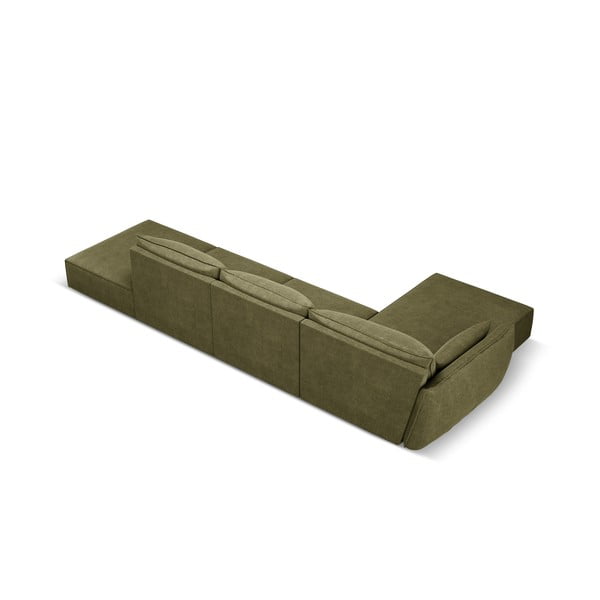 Roheline nurgadiivan (vasakpoolne nurk) Vanda - Mazzini Sofas-image-3