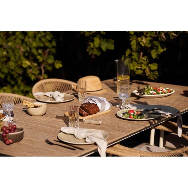 Beežid kivikeraamikast taldrikud 4tk komplektis ø 27 cm Viola - House Nordic-image-4