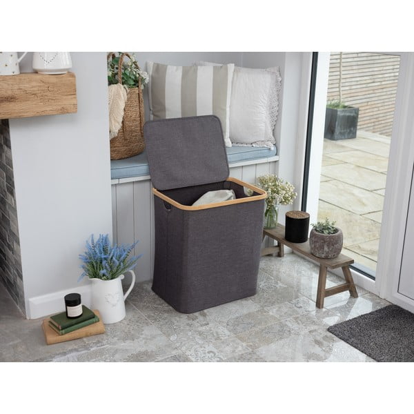 Kangast pesukorv 70 l Bamboo - Addis-image-1