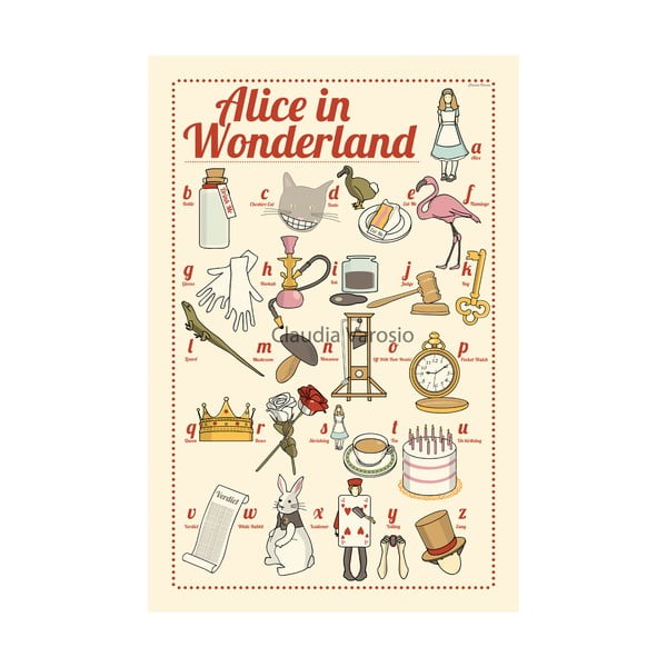 Plakát Alice in Wonderland (Alenka v říši divů)