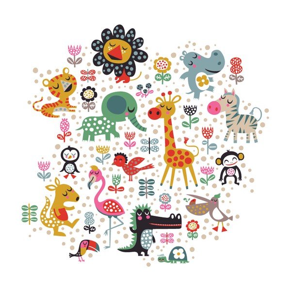 Samolepka ZOO, 41 x 57cm-image-1