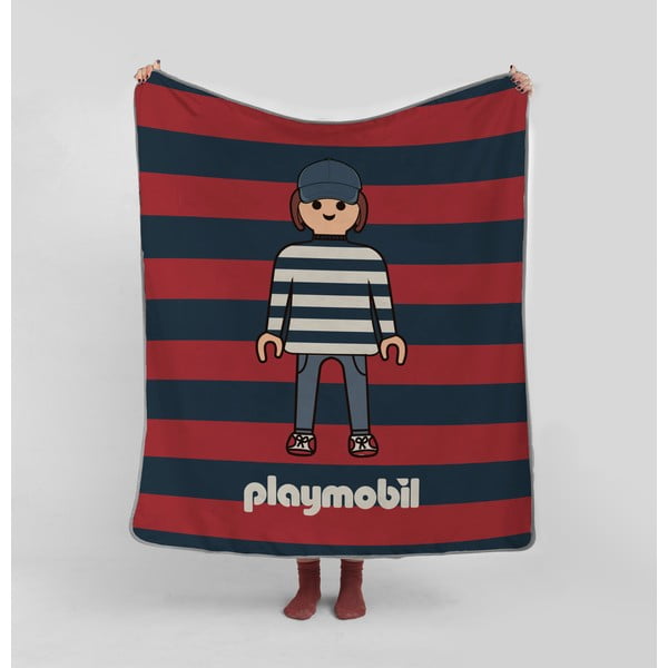 Mikrokiust beebitekk 130x130 cm Stripes - Playmobil