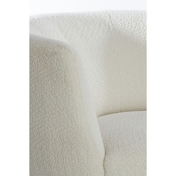 Valge bukleekangast tugitool Senja - Light & Living-image-4