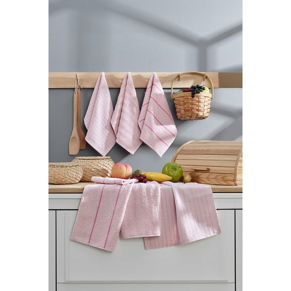 Puuvillased rätikud 6tk komplektis 30x50 cm Sofya - Foutastic-image-2