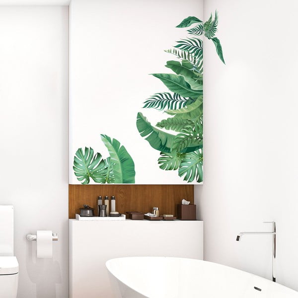 Seinakleebis 60x90 cm Tropical Leaves - Ambiance-image-3