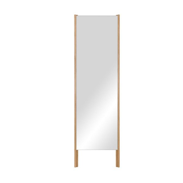 Peegel puidust raamiga 49x166 cm Lun - noo.ma