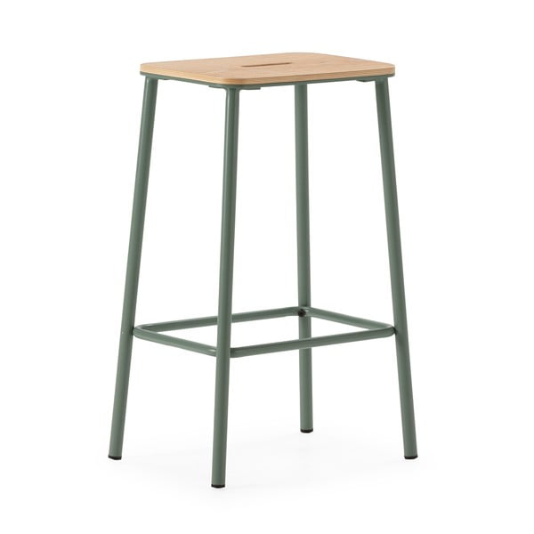 Rohelised baaritoolid 2tk komplektis (istme kõrgus 65 cm) Abba - Marckeric