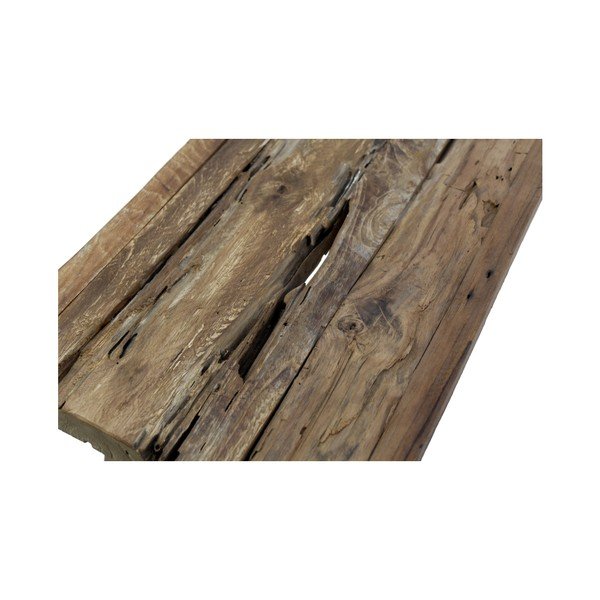 Lavice z neopracovaného teakového dřeva HSM collection Wood-image-4