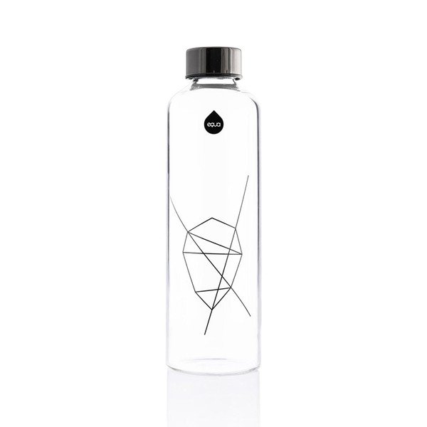 Valge-must reisiklaasist pudel 0,75 l Mismatch - Equa-image-2