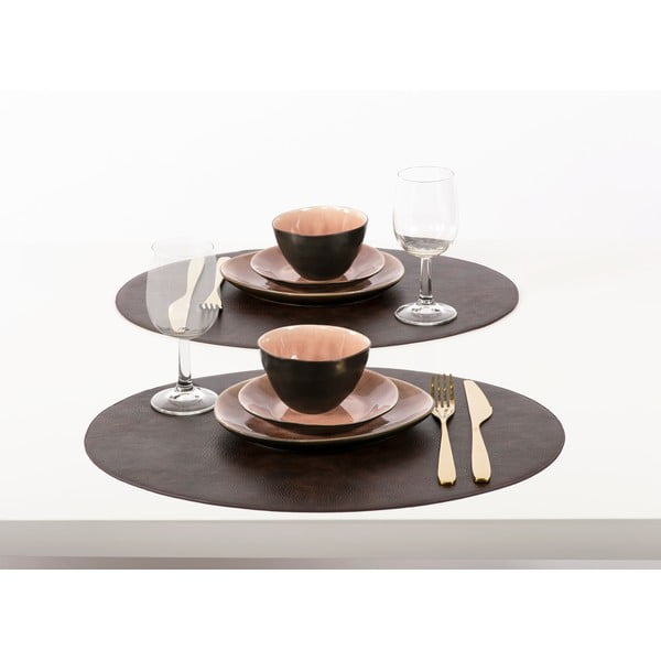 Tumepruun kunstnahast taldriku alusmüts , 33 x 45 cm Troja - ZicZac-image-2