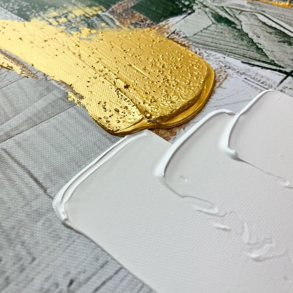 Käsitsi maalitud elementidega maal 70x100 cm For - Styler-image-1