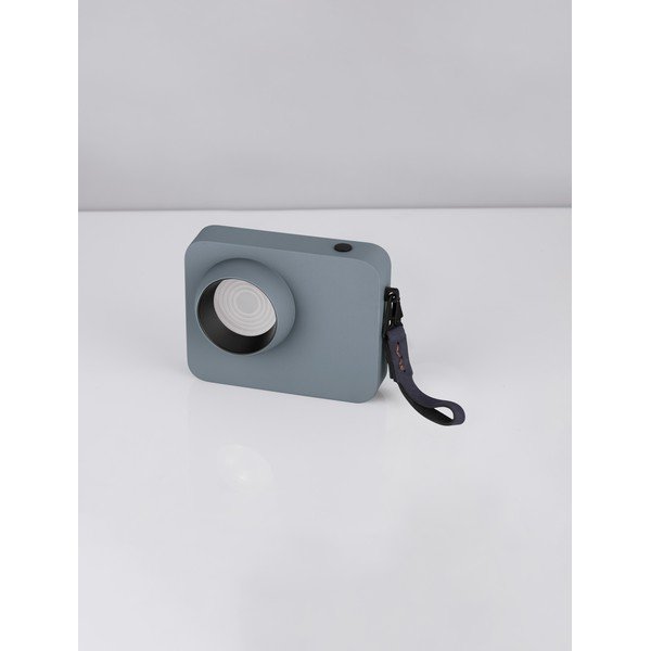 Hallikassinine metallist LED-laualamp hämardatava valgusega (kõrgus 11 cm) Kedros - Nova Luce-image-2