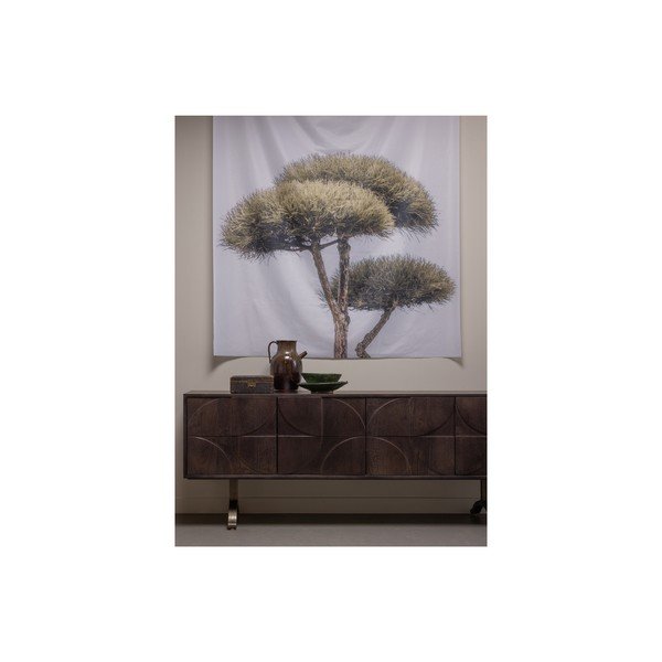 Tumepruunist mangopuidust TV-alus 180x70 cm Draw - WOOOD-image-1