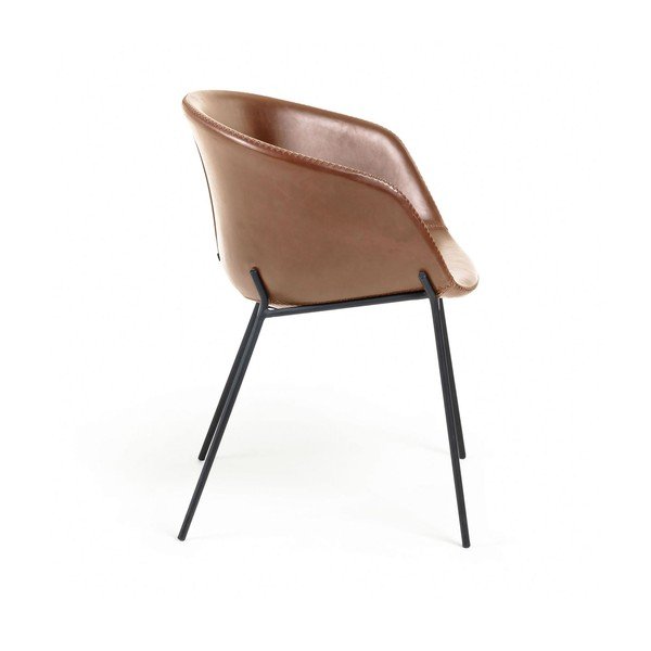 Pruun tugitool Zadine - Kave Home-image-2