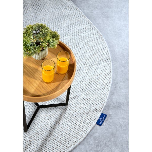 Valge käsitsi kootud villane vaip 160x230 cm Francois – Villeroy&Boch-image-2