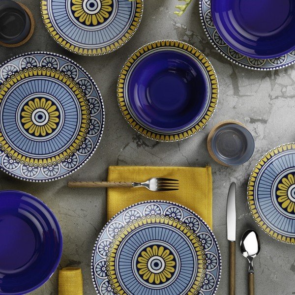 24-osaline portselanist nõude komplekt Mandala - Kütahya Porselen-image-1