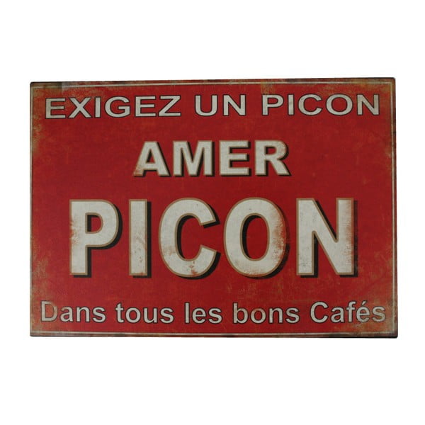 Kovová cedule Antic Line Amer Picon