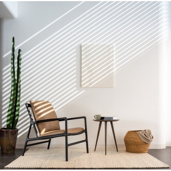 Must-beež nahast tugitool Dedo - Gazzda-image-1