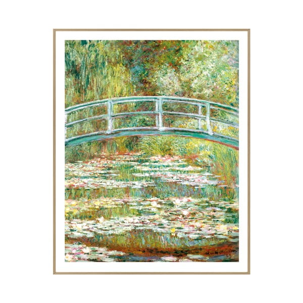 Maal 40x50 cm Monet: Japanese Footbridge