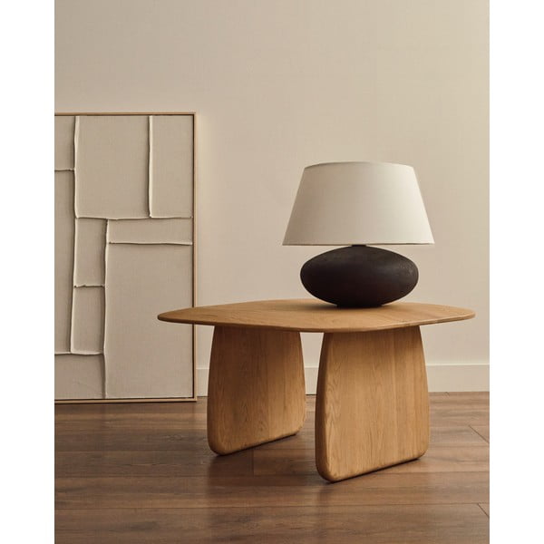 Must-valge laualamp (kõrgus 35 cm) Nessi - Kave Home-image-1