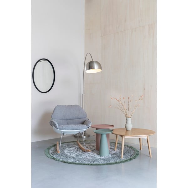 Metallist ümmargune abilaud ø 39,5 cm Ringar - White Label-image-4