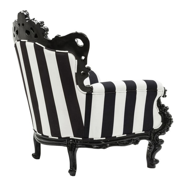 Černobílé křeslo Kare Design Mink-image-3