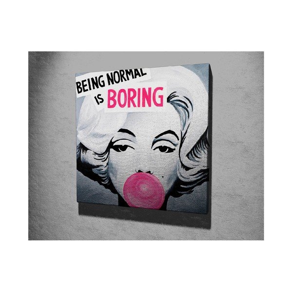 Seina maalimine lõuendil Pop Art, 45 x 45 cm - Wallity-image-2