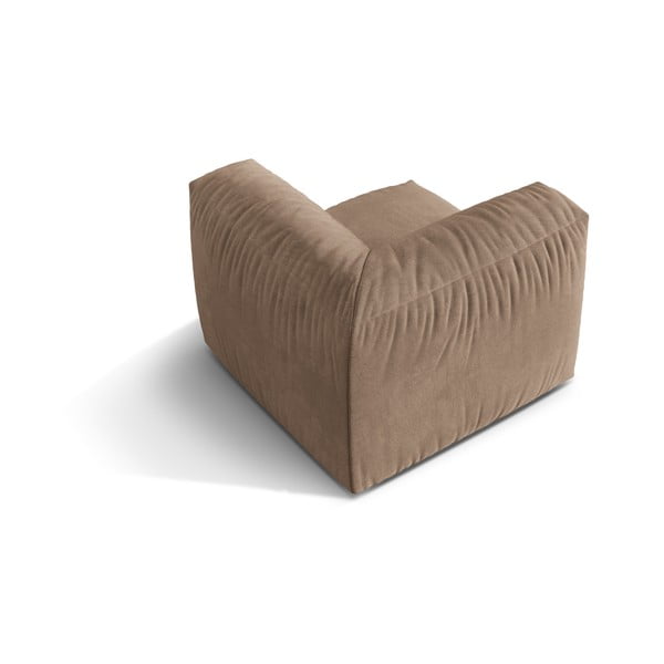 Helepruun bukleekangast diivanimoodul (muutuv nurk) Martina - Micadoni Home-image-2