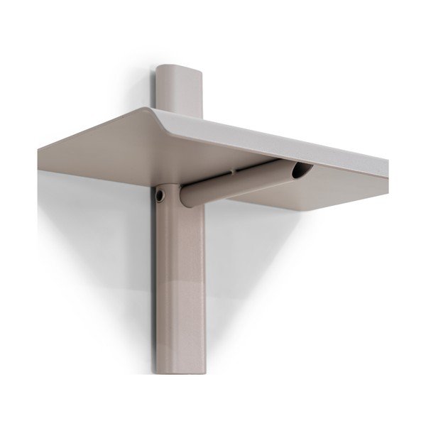 Hall-beež metallist riiul 28 cm Hola - Spinder Design-image-2