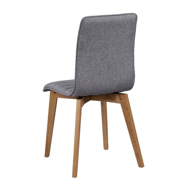 Pruunide jalgadega hall söögitool Grace - Rowico-image-4