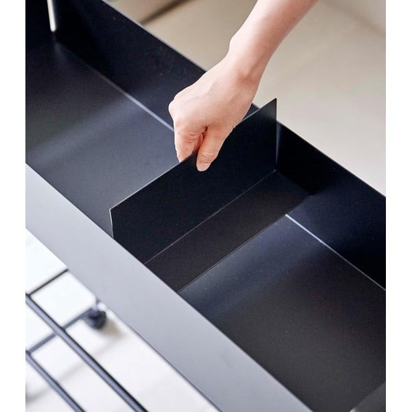 Must metallist laste kingariiul 74,5x74,5x22 cm Tower – YAMAZAKI-image-1