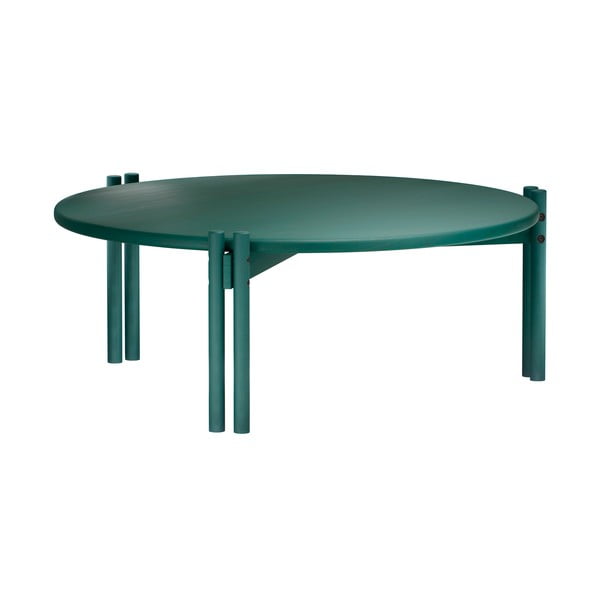 Roheline ümmargune kohvilaud ø 80 cm Sticks - Karup Design-image-3