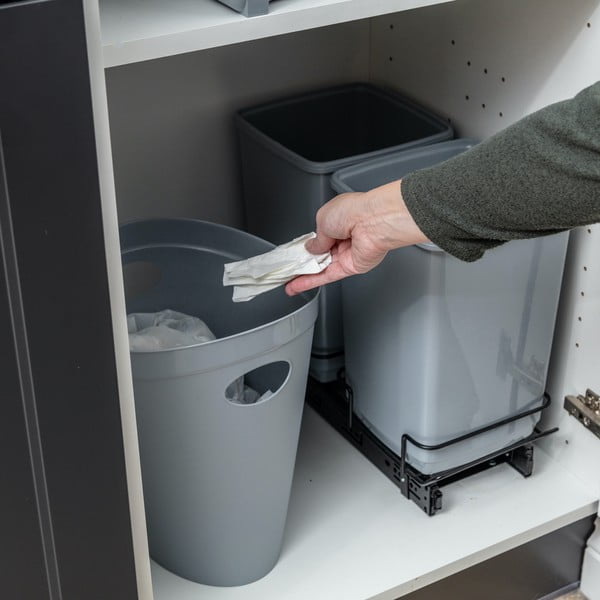 Plastikust prügikastid 2 tk komplektis 20 l - Addis-image-2