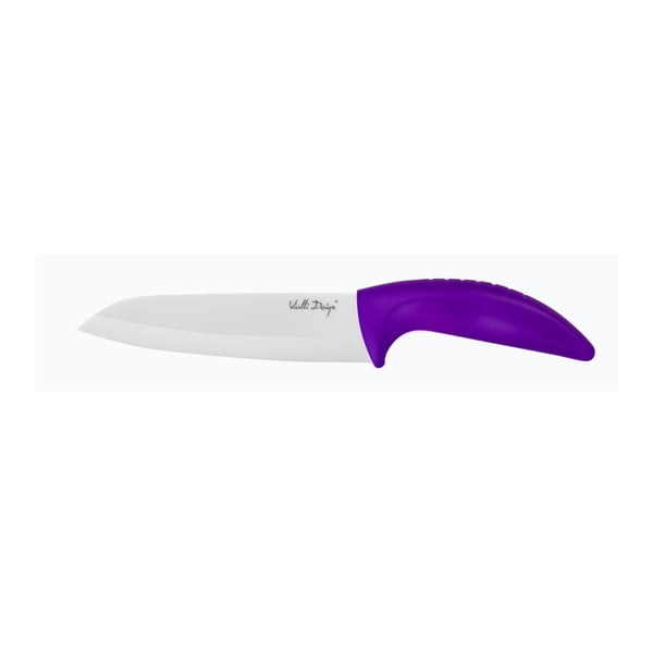 Keramický nůž Vialli Design Chef, 16 cm, fialový