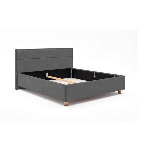 Helehall kaheinimesevoodi koos panipaigaga , 160 x 200 cm Grace - ProSpánek-image-2