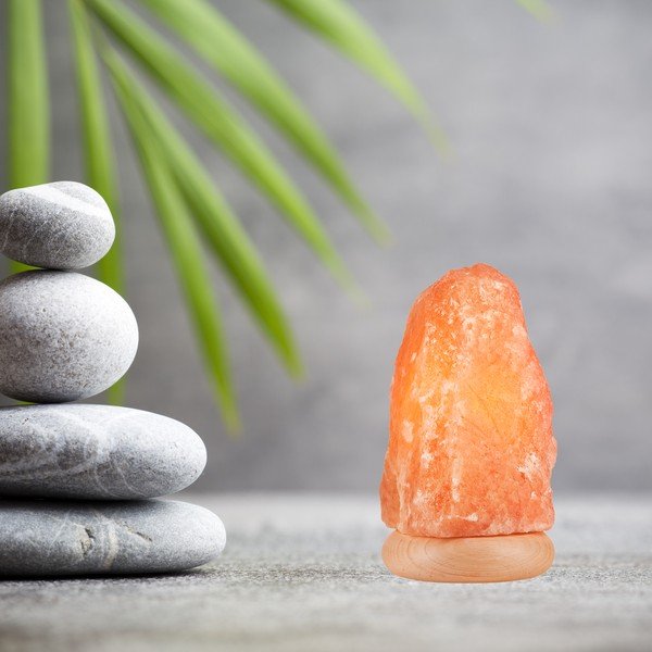 Oranž soolalamp, kõrgus 23 cm Sally - LAMKUR-image-2
