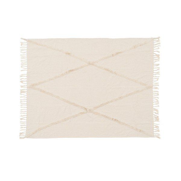 Kreem tekk 125x150 cm - Ixia-image-3