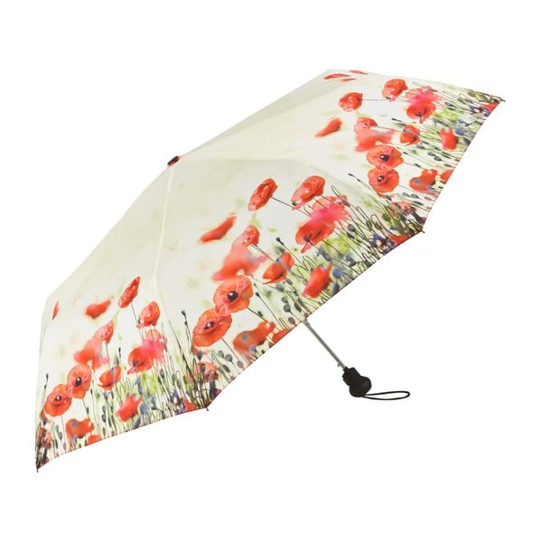 Skládací deštník Von Lilienfeld Poppies, ø 90 cm
