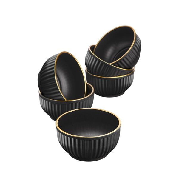 Mustad kausid 6 kaupa 0,25 l komplektis - Hermia-image-3