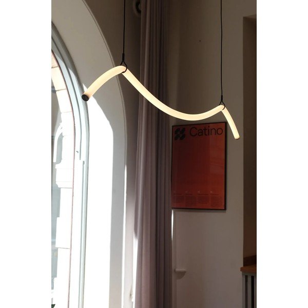 Must-valge LED-rippvalgusti Melt - Markslöjd-image-1