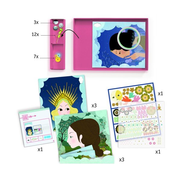 3 Royal Crown helendava pildi komplekt - Djeco-image-3