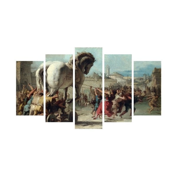 Vícedílný obraz Insigne Hunveno, 102 x 60 cm