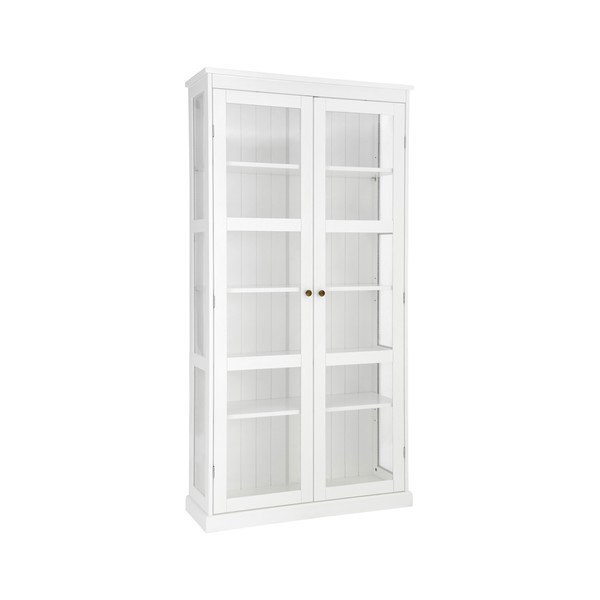Valge MDF-ist vitriinkapp 98x193x34 cm Wilma - Ellos Home