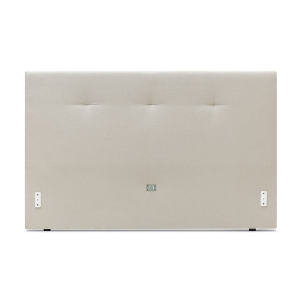 Beeži värvi kaheinimesevoodi koos ruudustikuga 160x200 cm Tory - Bobochic Paris-image-3